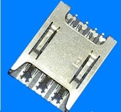 Fach-Art 1.4mm hoher Nano--SIM Card Connectors