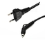 Kabel Brasilien-elektrischer Leistung 2 Zustimmung Pin INMETRO mit Stecker BY2-10 mit Kabel-Ende konservierte