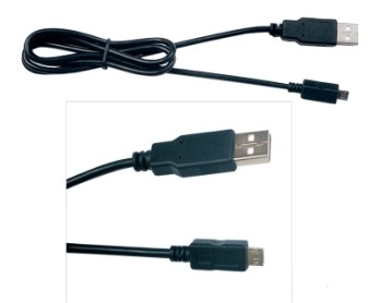 Schneller Aufladungskabel-MikroKabelbaum, 2 Meter schwarze USB-Kabel-