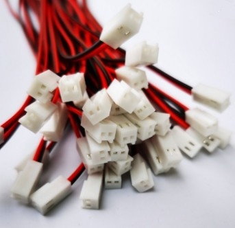 Mann zum weiblichen Kabel-Kabelbaum JST Inspektion 4P 14AWG 2.50mm, führte helles Verbindungsstück