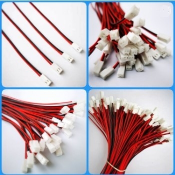 Mann zum weiblichen Kabel-Kabelbaum JST Inspektion 4P 14AWG 2.50mm, führte helles Verbindungsstück